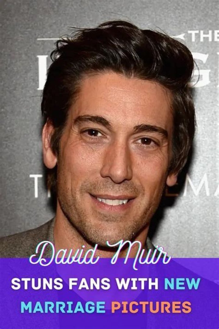 David Muir's Marital Bliss: Explore His Beautiful Wedding Photos
