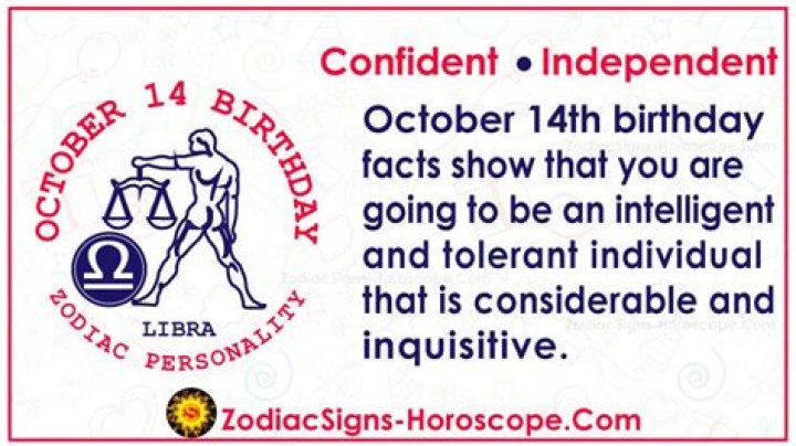 Discover the Traits and Characteristics of an October 14th Personality