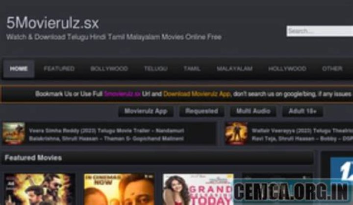 Download Latest Movies 2023 from 5movierulz