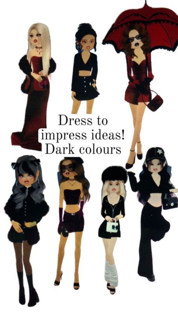 Dress to Impress: Captivating in Dark Hues