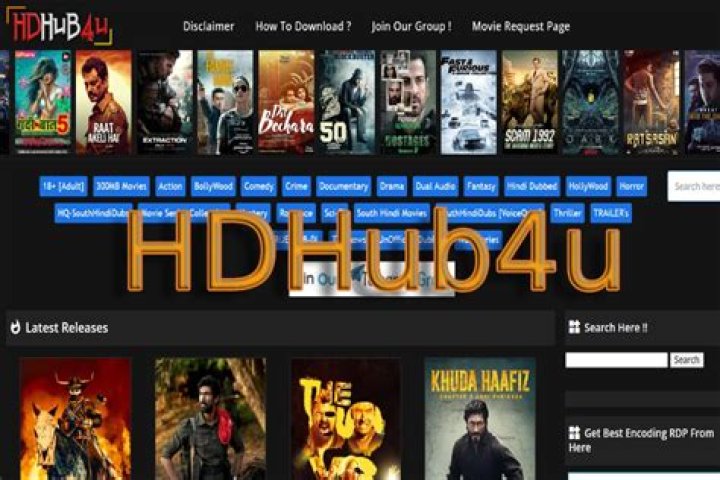 Exploring the World of HDHub4U Movies 2024